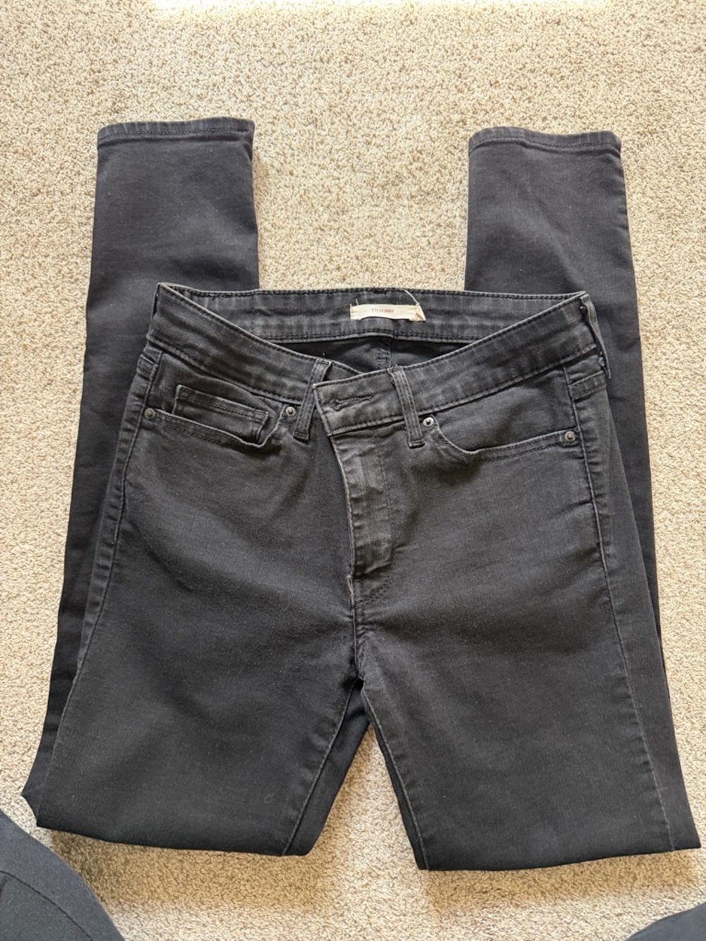 Levi's Black Women's Skinny Jeans